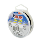 AFW Surflon Nylon Coated SS Leader Black 30ft