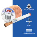 AFW Copper Rigging Wire 1Lb 14"