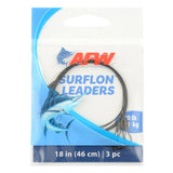 AFW Surflon Leaders SS Black 18"