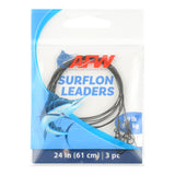 AFW Surflon Leaders SS Black 24"