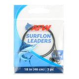 AFW Surflon Leaders SS Black 18"