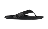 OluKai Mens Tuahine Sandals-Black/Black