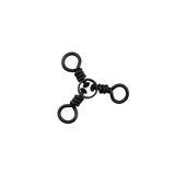 AFW Brass 3-Way Swivel Black 12pk