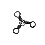 AFW Brass 3-Way Swivel Black 12pk