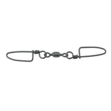 AFW Brass Dual Coastlock Snap Swivel Black