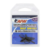 AFW Mighty Mini SS Snap Swivel Gunmetal Blk