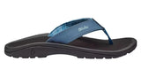 OluKai Mens 'Ohana Sandals-Vintage Blue/Black