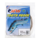 AFW Tooth Proof SS Leader Wire Camo 1/4lb
