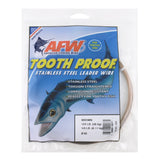 AFW Tooth Proof SS Leader Wire Camo 1/4lb