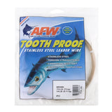AFW Tooth Proof SS Leader Wire Camo 1/4lb