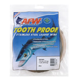 AFW Tooth Proof SS Leader Wire Camo 1lb