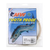 AFW Tooth Proof SS Leader Wire Camo 1/4lb