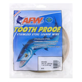 AFW Tooth Proof SS Leader Wire Camo 1lb