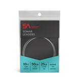 SA Sonar 25lb Sink 3 Leader w/ Swivel Dark Green