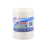 AFW Wax Poly Rigging Floss Natural